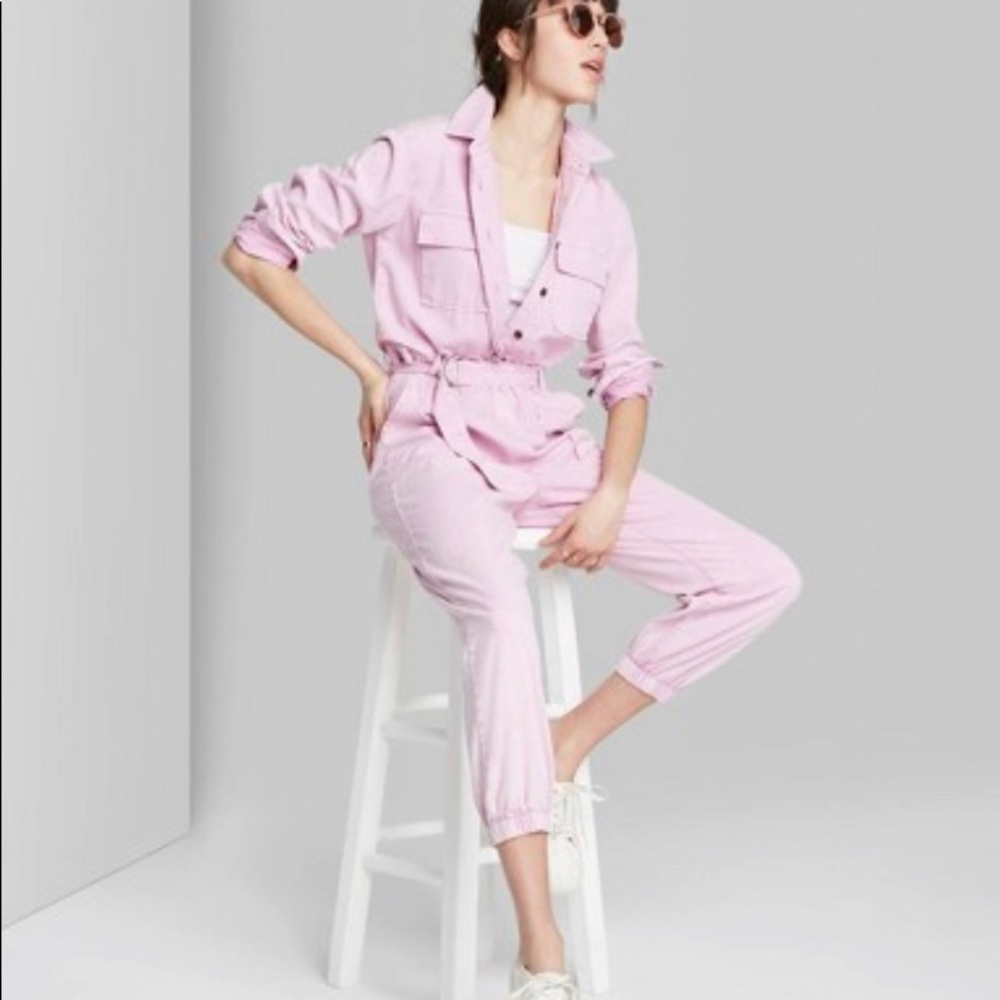 One of my fav inexpensive finds, great knock off to many $$  utility jumpsuits